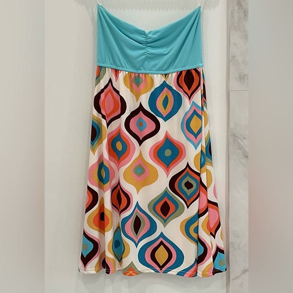 🔴JUDITH MARCH STRAPLESS DRESS🔴 - Picture 2 of 12